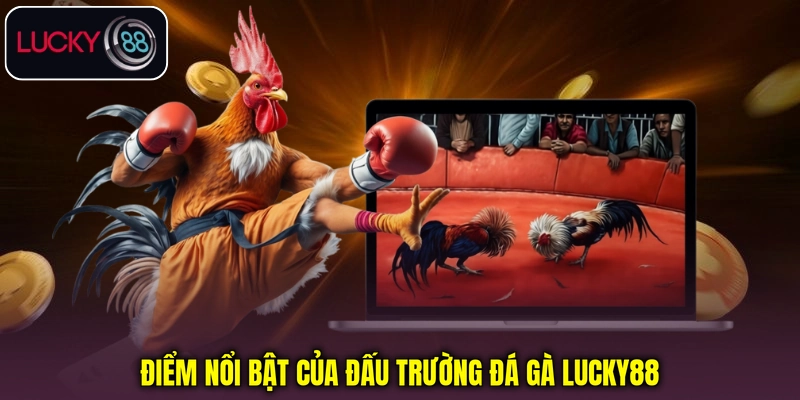 Điểm nổi bật của đấu trường đá gà Lucky88