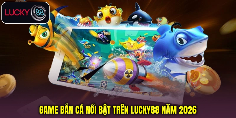 Game bắn cá nổi bật trên Lucky88 năm 2026