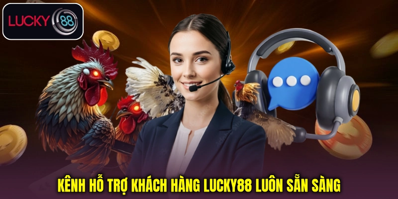 Kênh hỗ trợ khách hàng Lucky88 luôn sẵn sàng Kênh hỗ trợ khách hàng Lucky88 luôn sẵn sàng