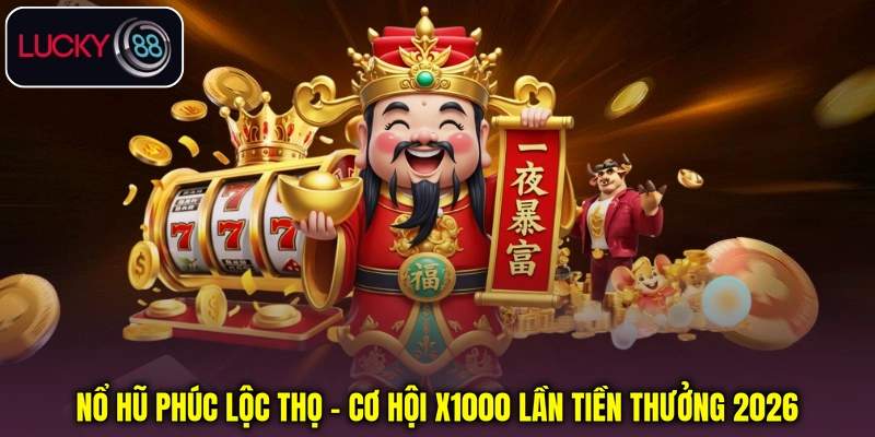 Nổ Hũ Phúc Lộc Thọ - Cơ Hội X1000 Lần Tiền Thưởng 2026